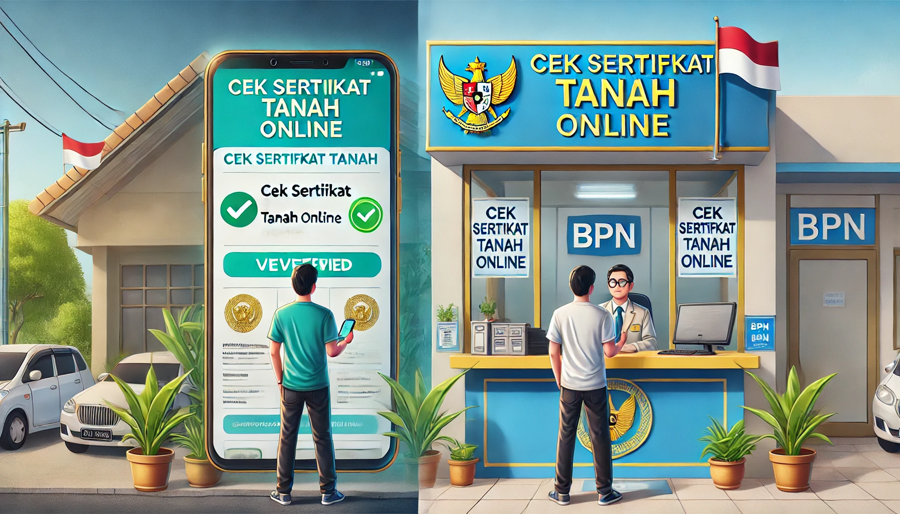 Praktis dan Anti Tipu! Panduan Lengkap Cek Sertifikat Tanah Online dan Offline di BPN